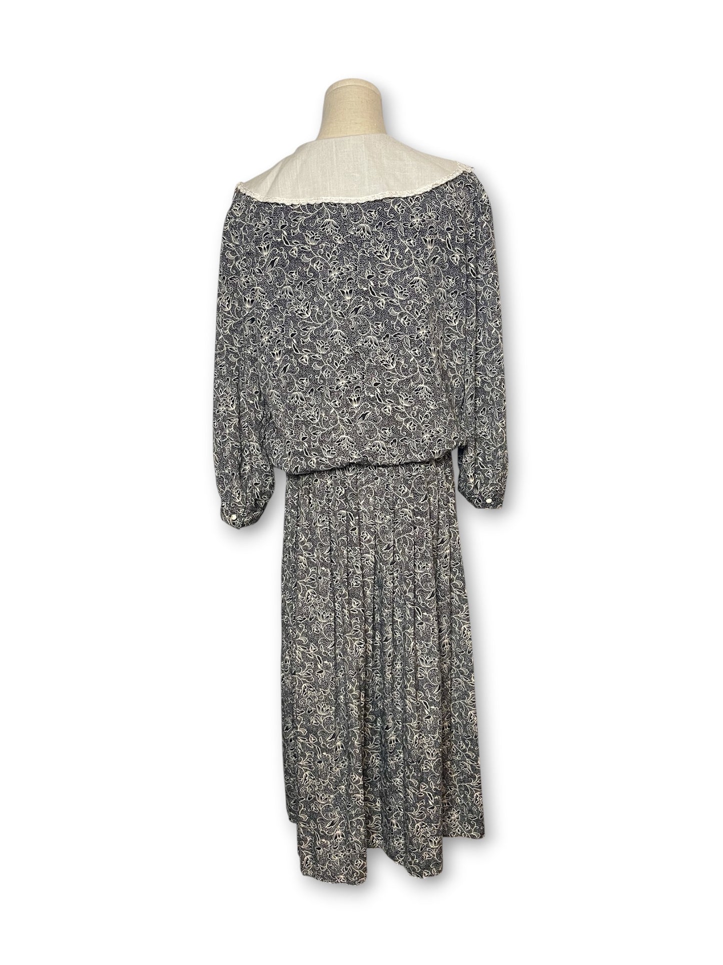 80’s Grunge Coquette Shirt Dress (XL)