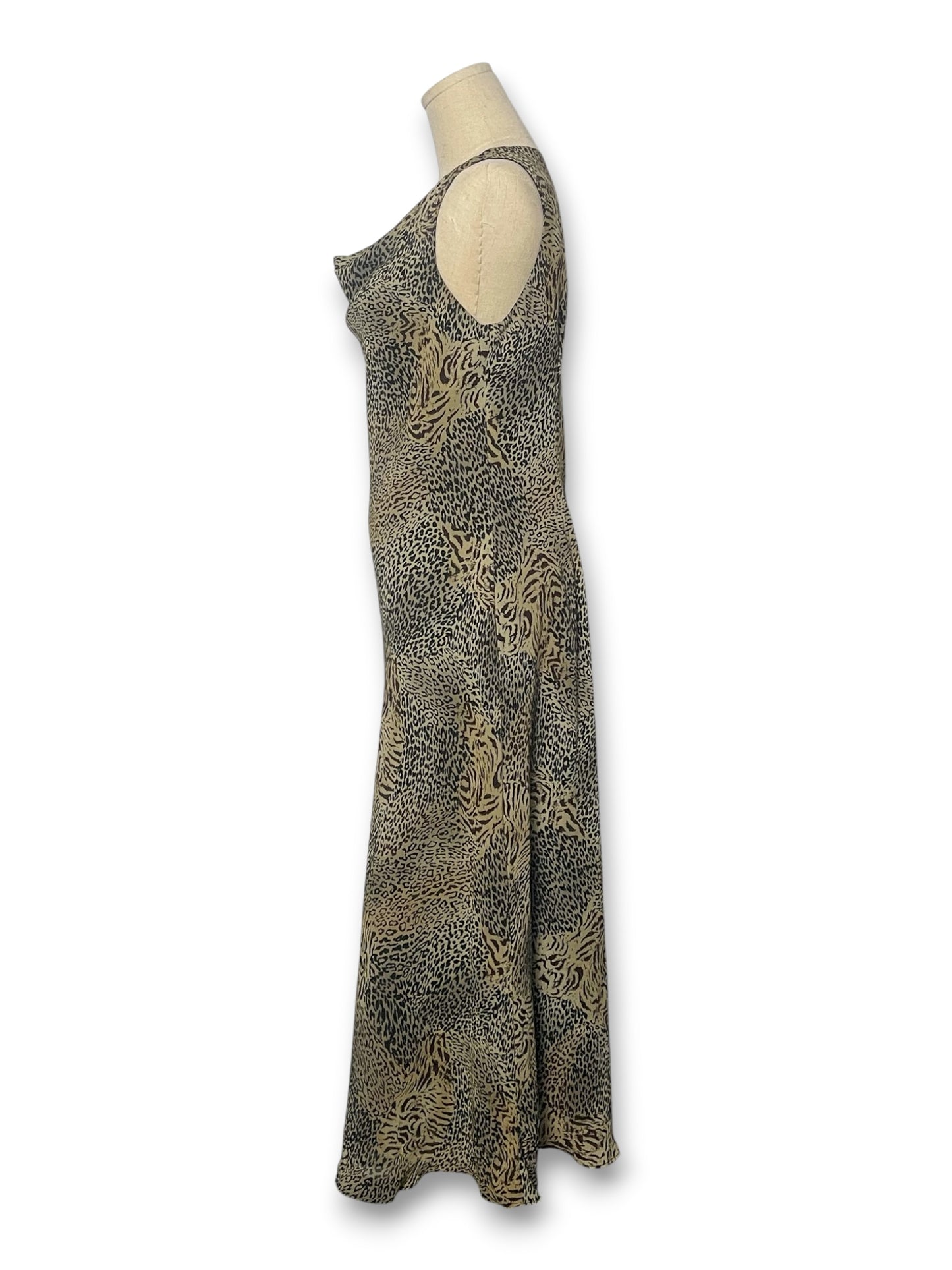 90’s/Y2K Animal Print Maxi Dress (M/L)