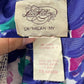 80’s Retro Floral Pleated Dress (1X/2X)