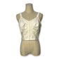 60’s/70’s Ivory Longline Corset Bra (40B)
