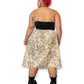 80’s/90’s Floral Cottage Pencil Skirt (XL/1X)