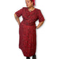 Y2K Animal Print Boho Maxi Dress (3X)