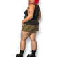 90’s Chico’s Travelers Black Polka Dot Tank Top (XL/2X)