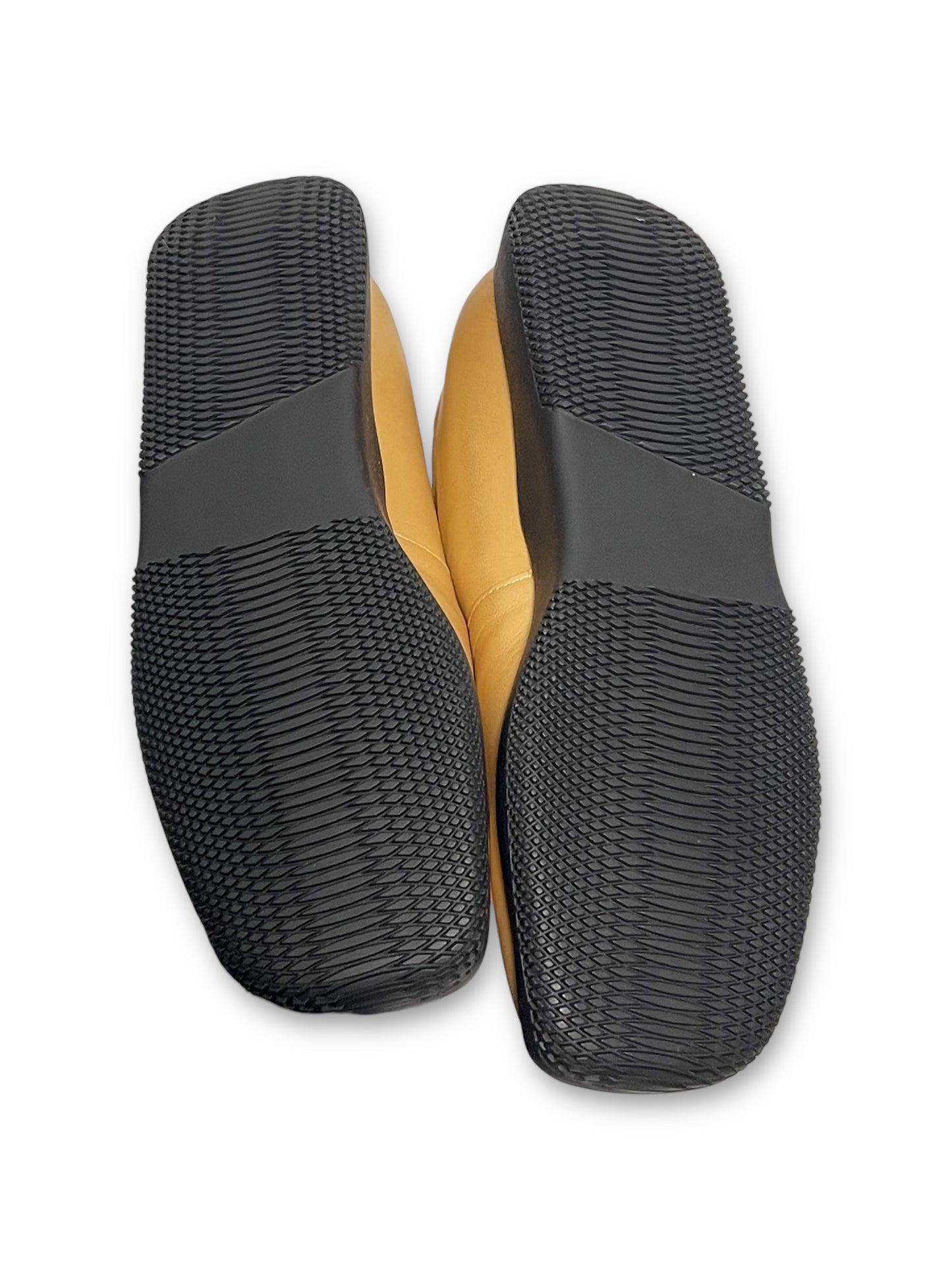 Vintage Gold Leather Mary Janes (7/7.5)