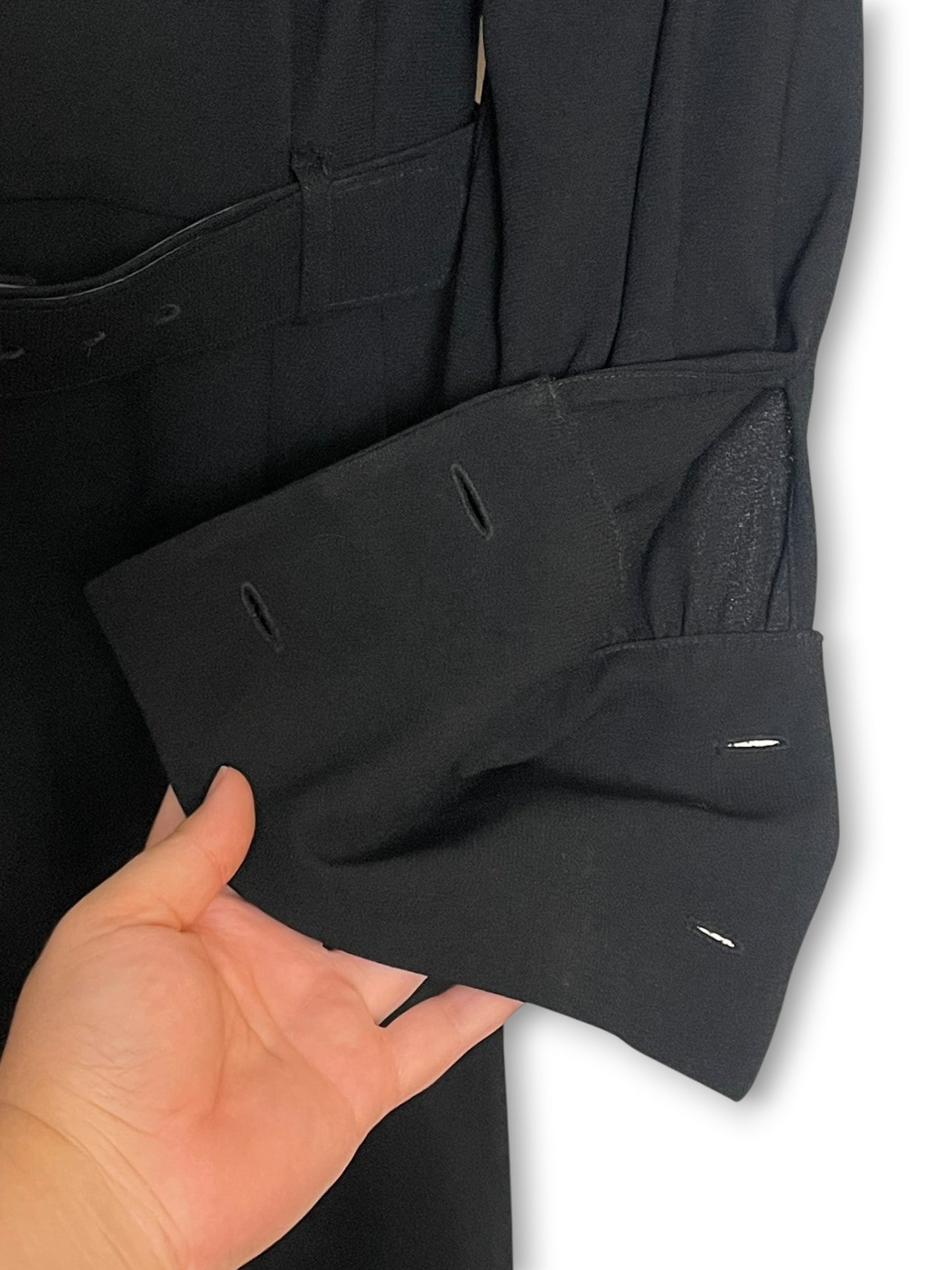 90’s Retro Goth Jumpsuit (L)