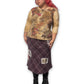 Y2K Euro Print Long Sleeve Shirt (1X/2X)