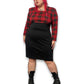 90’s/Y2K Grunge Pencil Dress (1X)