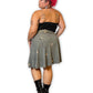 Y2K/Modern Twee Print A-Line Skirt (XL/1X/2X)