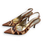 Dolce & Gabanna Leopard Slingback Heels (6/6.5)
