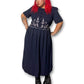 80’s/90’s Cottage Grunge Maxi Dress (2X/3X)