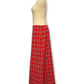 70’s/80’s Retro Grunge Plaid Maxi Skirt (M/L/XL)