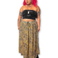 90’s Basic Editions Animal Print Checkered Midi Skirt (L/XL/2X/3X)