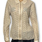 90’s/Y2K Spanner Cream Eyelet Blouse (L)
