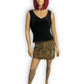 90’s/Y2K Ronni Nicole by Ouida Black Velvet Top (L)