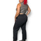 Y2K Elisabeth by Liz Claiborne Black Trousers (2X)