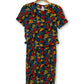 90’s Floral Midi Dress (M/L)
