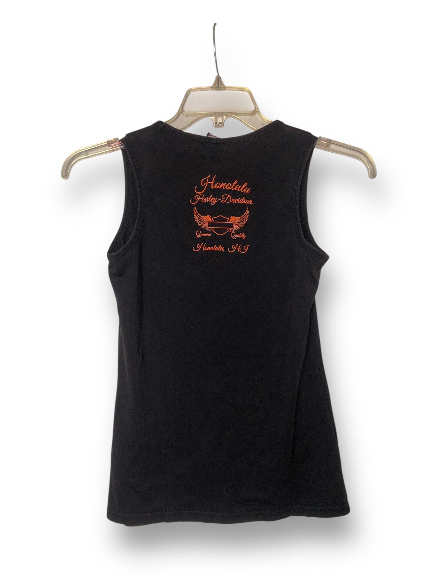 Harley Davidson Black Bedazzled Tank Top (M)
