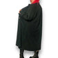 70’s/80’s Samuel Robert by Peter Hatsi Androu Black Trench Coat (2X)