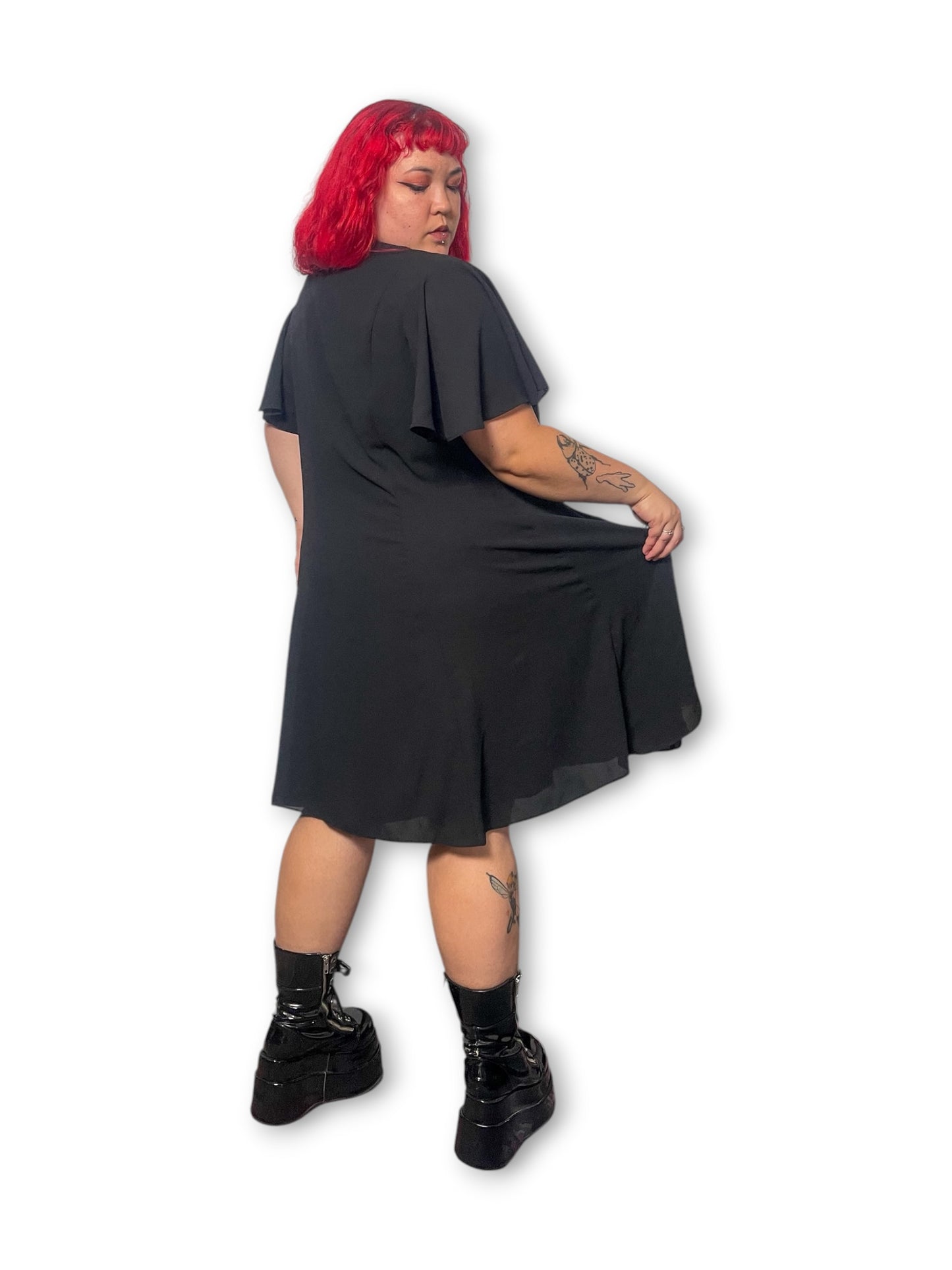 90’s Retro Goth Dress (3X)