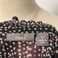 Y2K Polka Dot Sheer Blouse (XL)