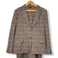 60’s/70’s Dana Point Brown Plaid Skirt Suit (L)