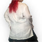 90’s David Dart White Linen Blouse (XL/2X)