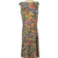 80’s/90’s Retro Tropical Midi Dress (XL/1X)