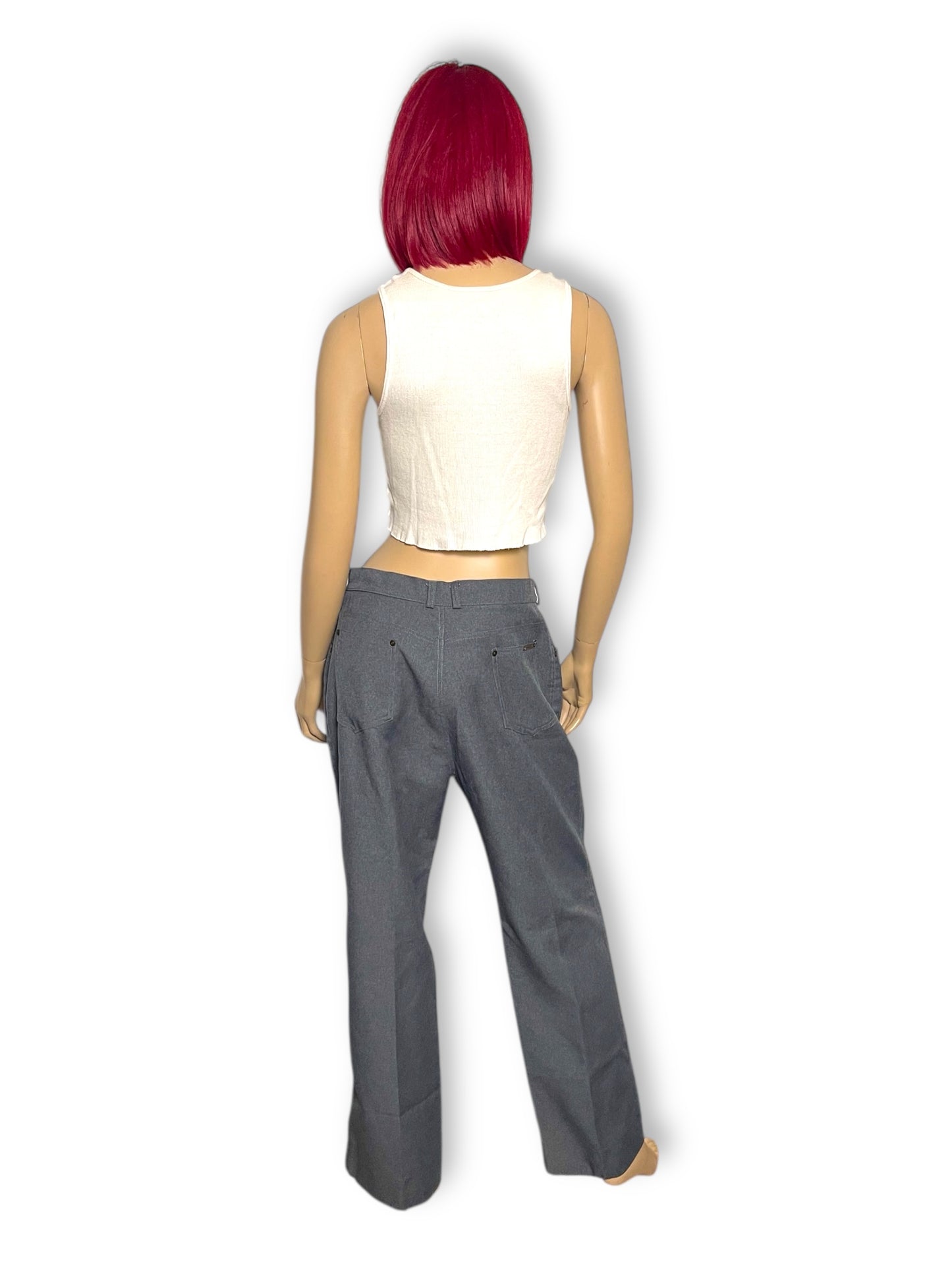 80’s Loubella Gray Slacks (L)