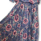 80’s Retro Pastel Midi Dress (M/L)