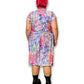 80’s Watercolor Floral Print Dress (3X)