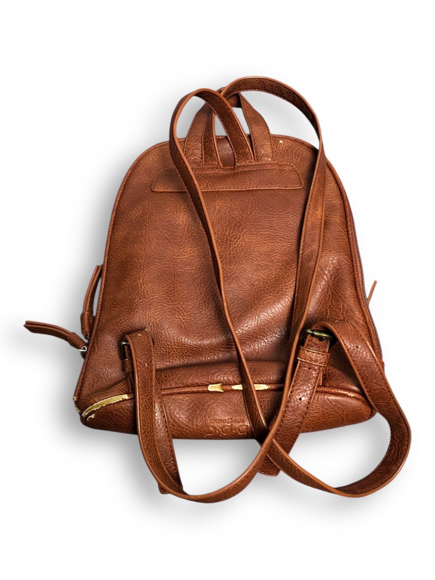 90’s b.o.c. Born Concepts Chestnut Faux Leather Mini Backpack