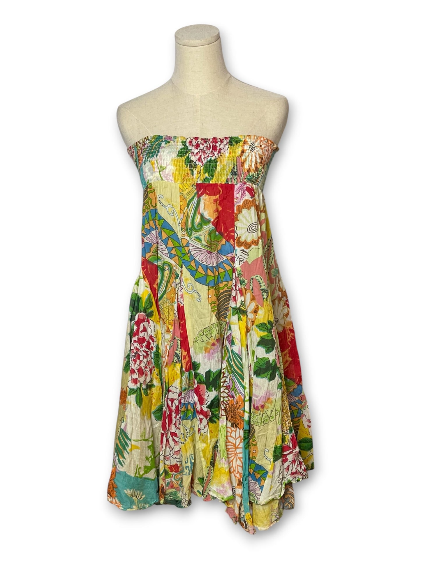 Y2K Boho Fairy Print Skirt (S/M/L)