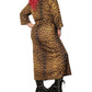70’s Tiffany Loungewear Leopard Print Maxi Dress (L/XL)