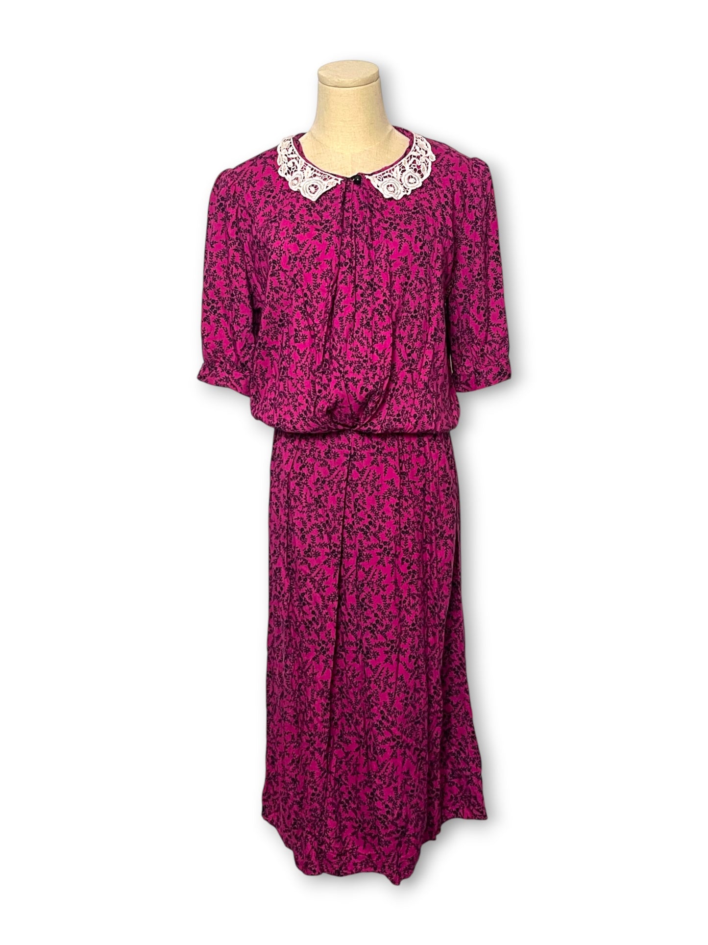 80’s Retro Grunge Midi Dress (L/XL)