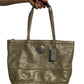 Coach Patent Olive Khaki Purse