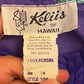 80’s Retro Hawaiian Print Blouse (XL/1X)