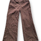 Y2K Xhilaration Brown Pinstripe Dress Pants (XL)