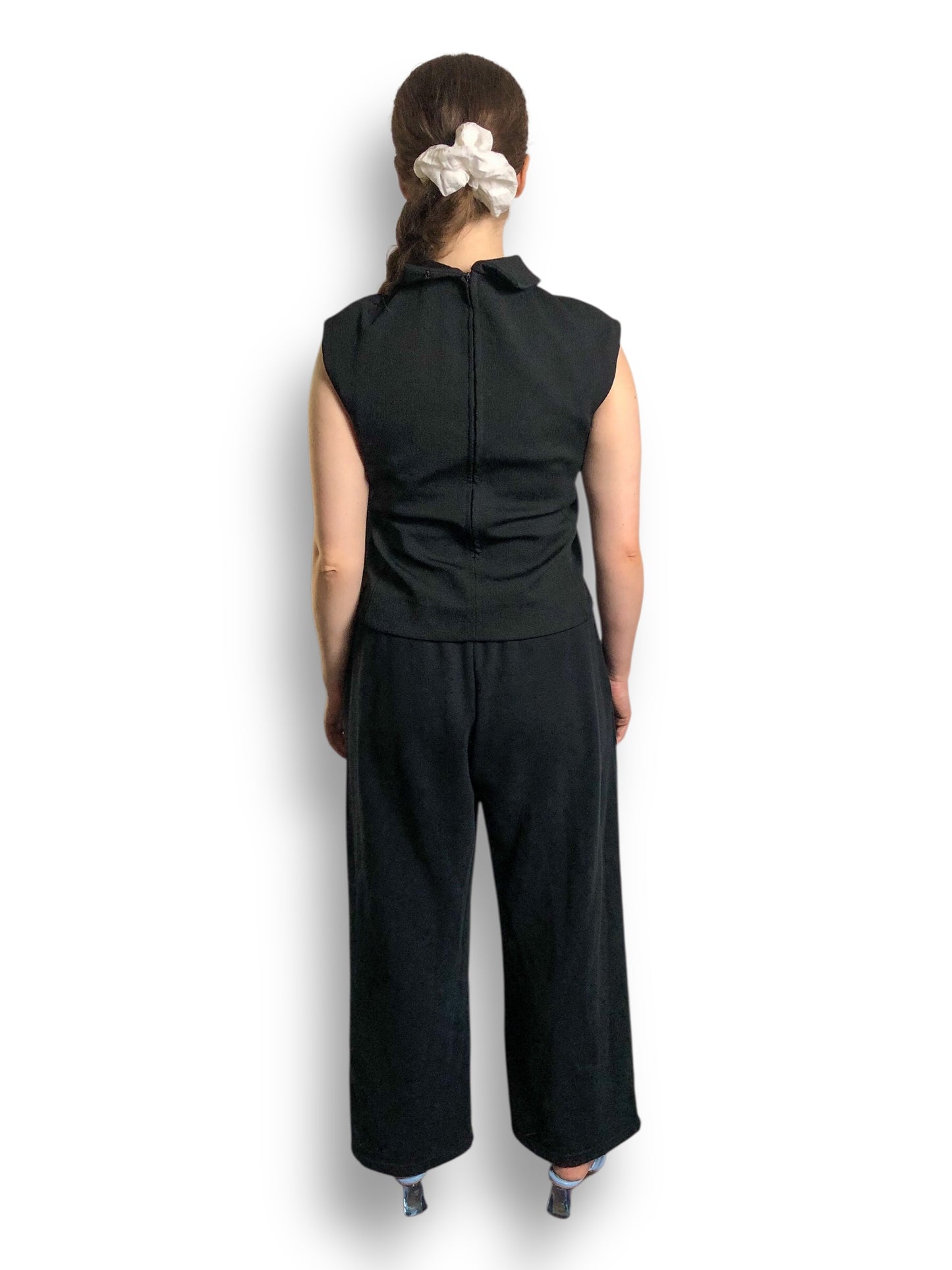 60’s/70’s Catalina Black Retro Top (M)