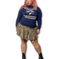 80’s Coquette Print Sweatshirt (XL)