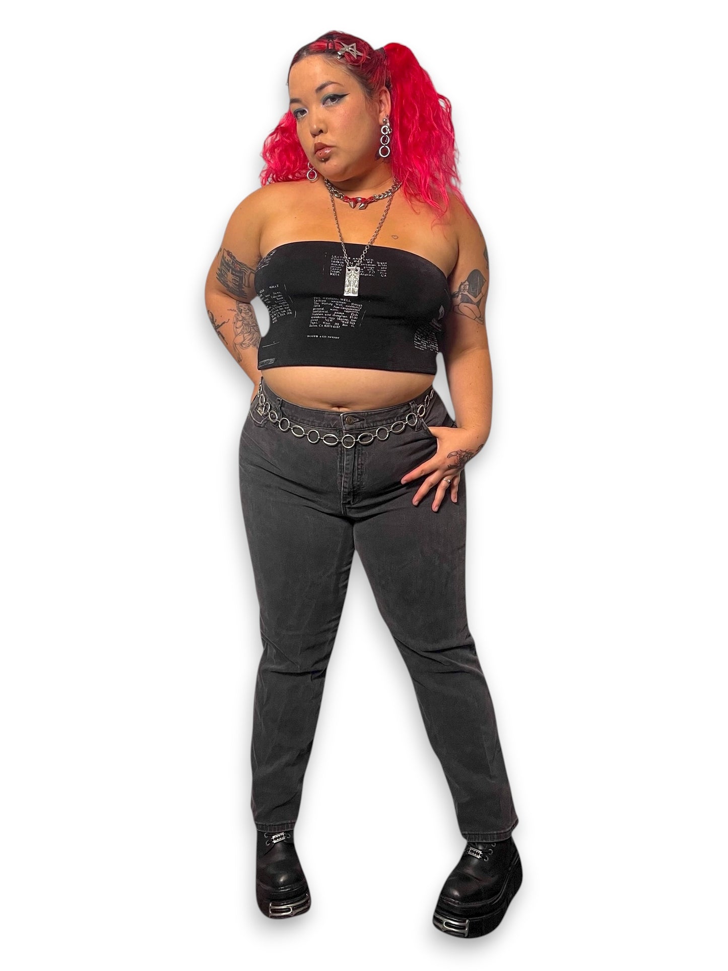 90’s/Y2K Lee Dark Gray Jeans (2X)