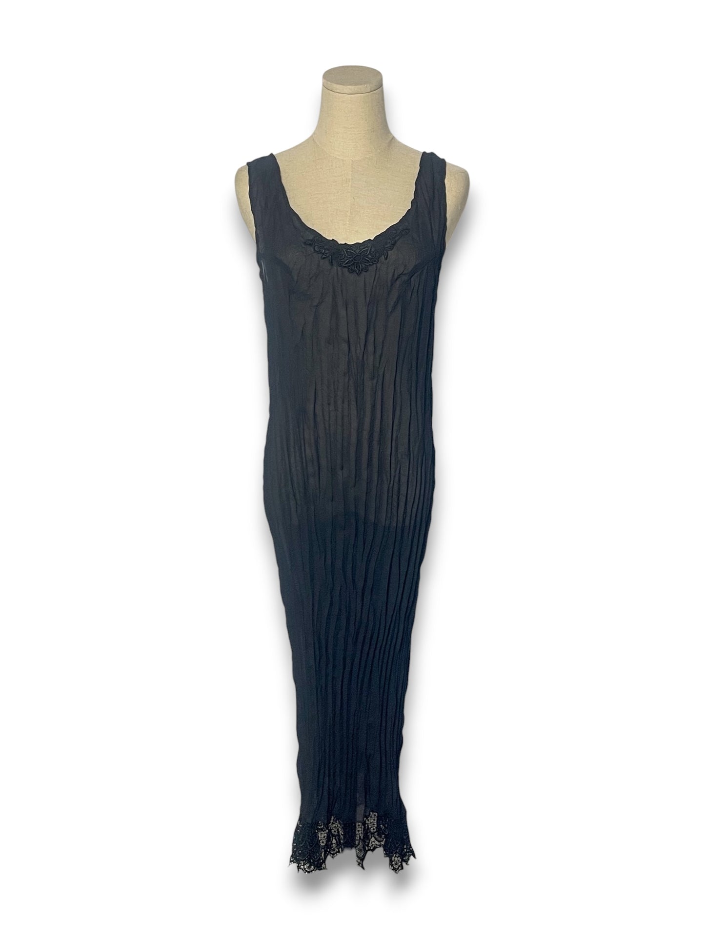 90’s Gothic Sheer Slip Dress (XS/S/M/L)