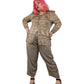80’s/90’s Maren Gold Floral Blouse + Pant Set (2X/3X)