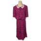 80’s Retro Grunge Midi Dress (L/XL)