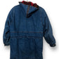90’s Denim Hooded Jacket (M)