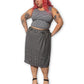 Vintage Grunge Floral Skirt (2X/3X)