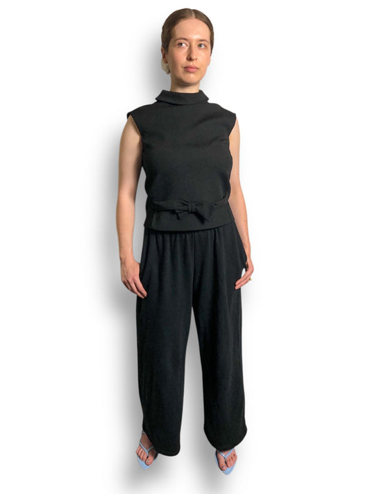 60’s/70’s Catalina Black Retro Top (M)