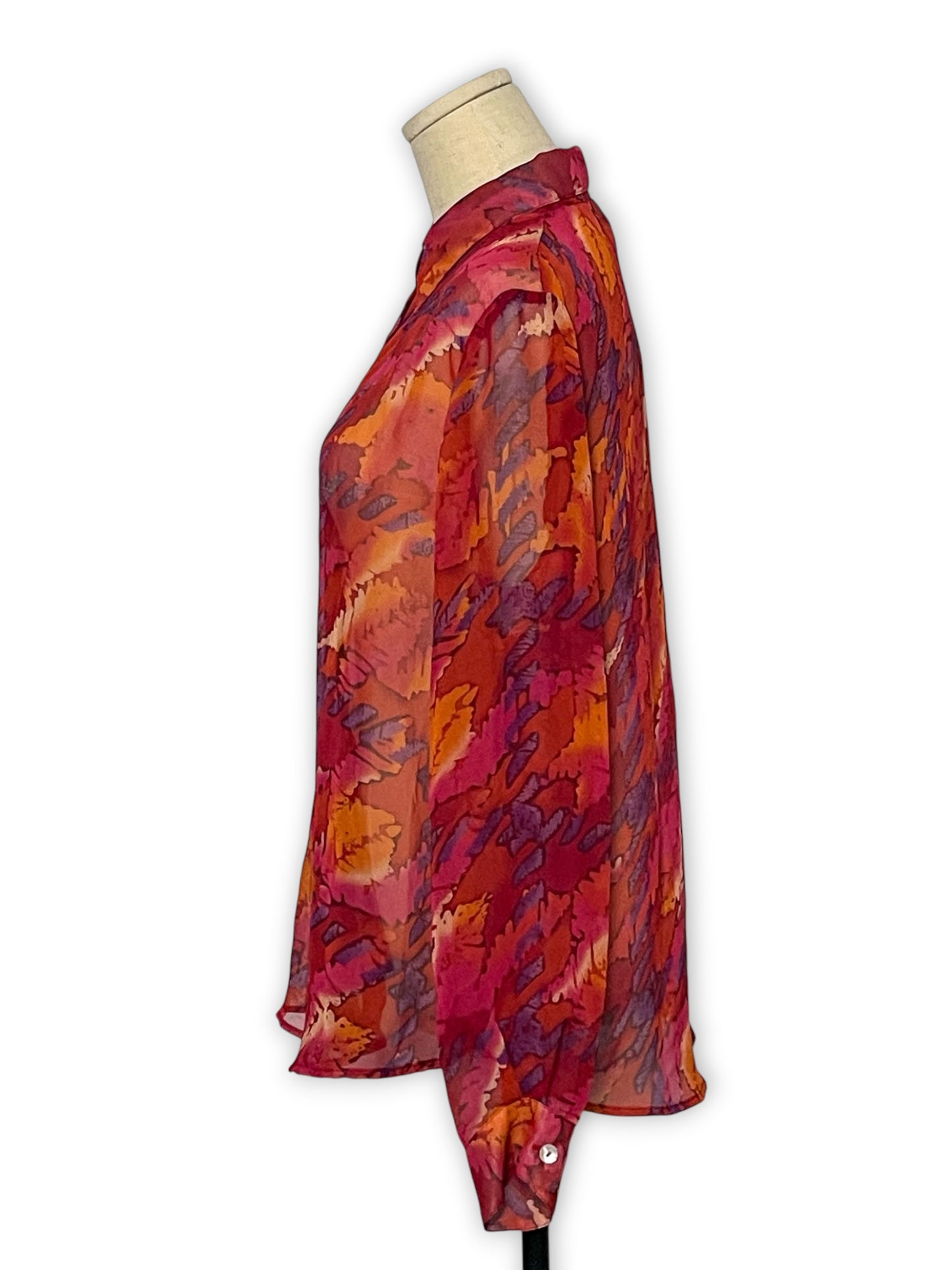 90’s Sunset Sheer Blouse (M)