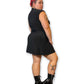 90’s/Y2K Black Slinky Mini Dress (XL/1X)