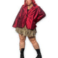 90’s/Y2K Shiny Red Blazer (4X)