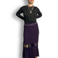 90’s Tommy n Loulou Purple Midi Skirt (M/L)